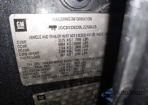 2020 Chevrolet Silverado 1500 4Wd Double Cab Standard Bed Lt z USA, uszkodzony, nr VIN 1GCRYDED9LZ256415